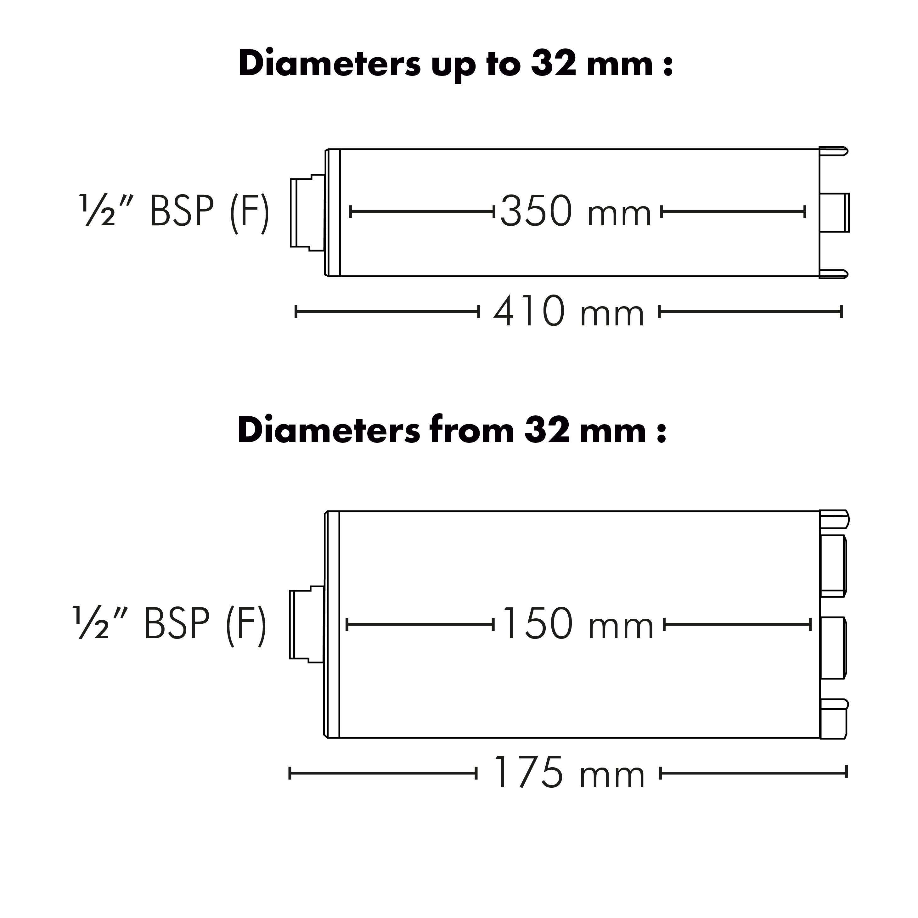 masonry core drill bit