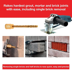 mortar rake for angle grinder