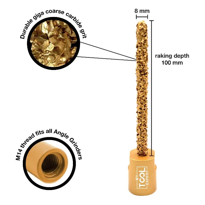 mortar rake for grinder