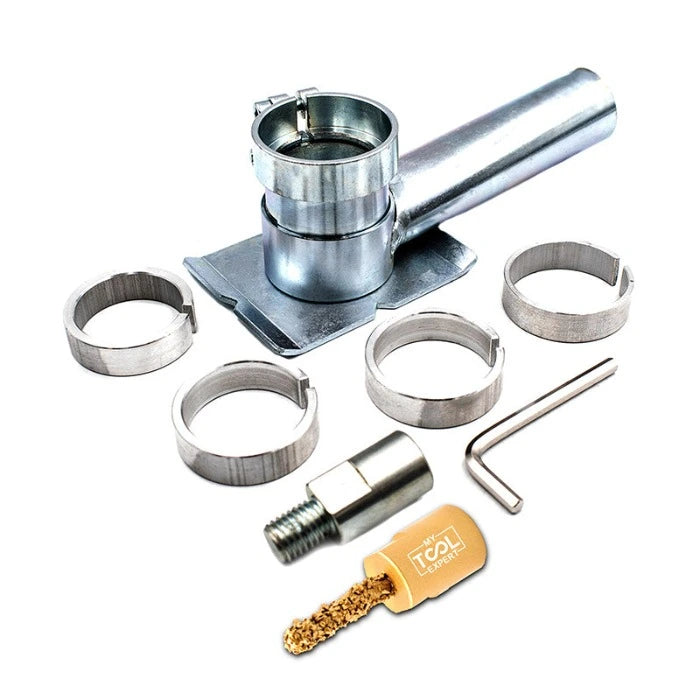 angle grinder mortar rake attachment with mortar rake drill bit