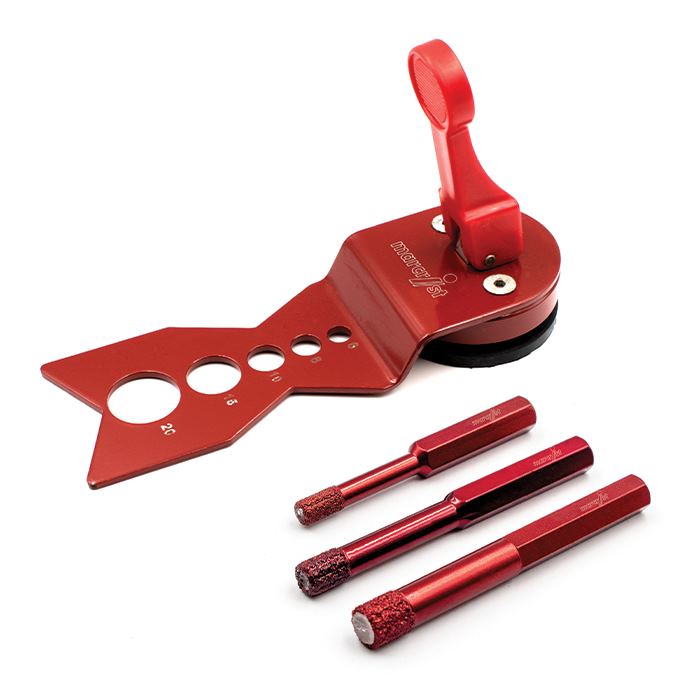 tile drilling guide kit