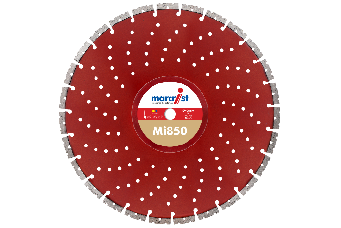Long-lasting diamond cutting disc