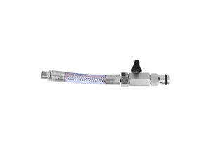 Water feed tail with valve for the Marcrist DDM300 core drill
