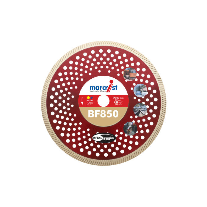 Noisereduced cutting blade