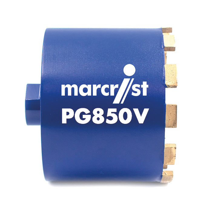 PG850V Drills For Outdoor Ceramics and 2 - 3 cm Vitrified Porcelain Marcrist International