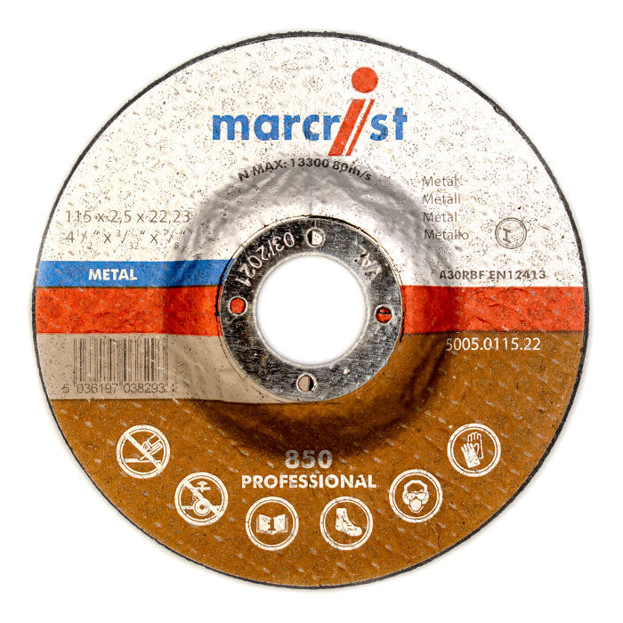 850 Depressed Metal Cutting Disc