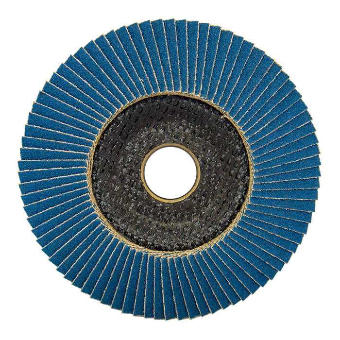 Zircon Flap Disc (10 pcs./pack) for Grinding and Polishing  of Inox, Steel, Hardened Steel, Wood and Filters Marcrist International