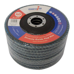 Zircon Flap Disc (10 pcs./pack) for Grinding and Polishing  of Inox, Steel, Hardened Steel, Wood and Filters Marcrist International