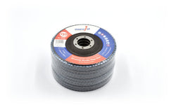 Zircon Flap Disc (10 pcs./pack) for Grinding and Polishing  of Inox, Steel, Hardened Steel, Wood and Filters Marcrist International